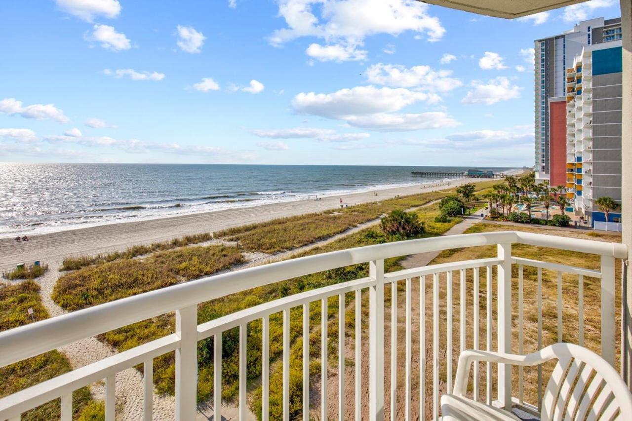 Oceanfront Condo With Private Balcony Myrtle Beach Exterior foto
